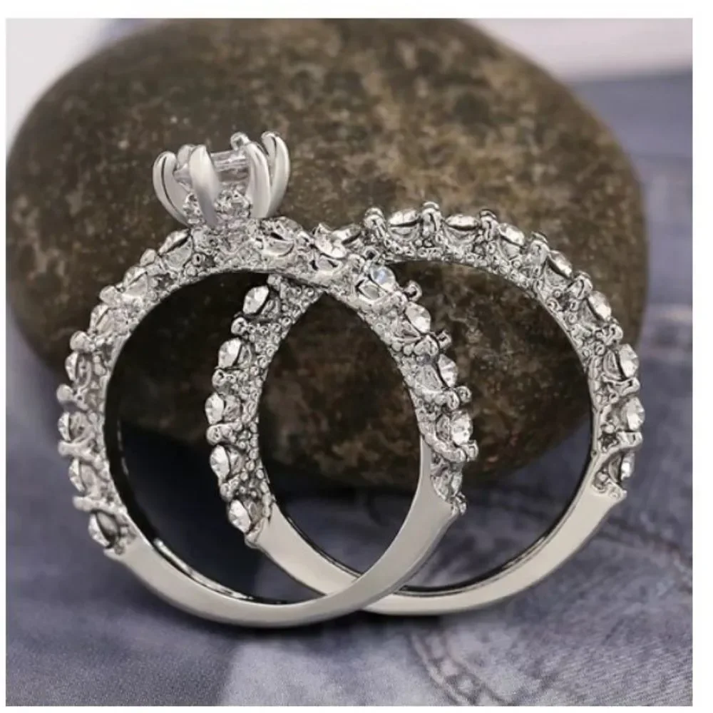 Gorgeous Diamond Wedding Set - Picture 2 of 3